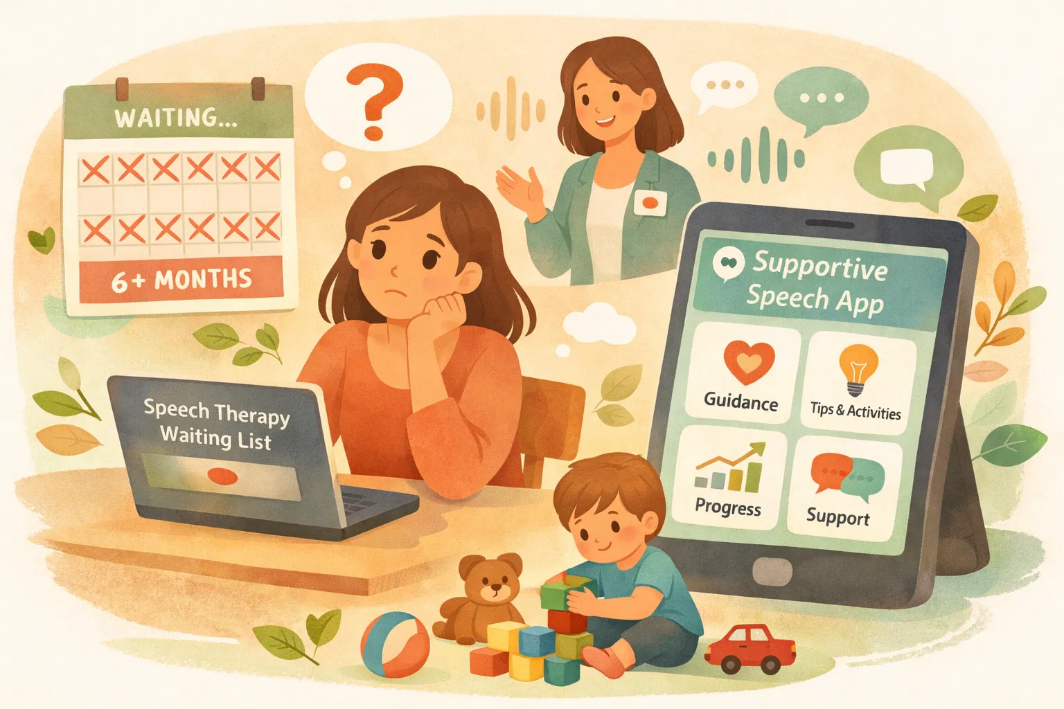 Parents navigating support